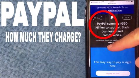 How Much Does Paypal Charge 🔴 Youtube