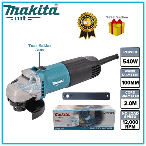 Jual Mesin Gerinda Tangan Makita M B Angle Grinder Inch Gurinda