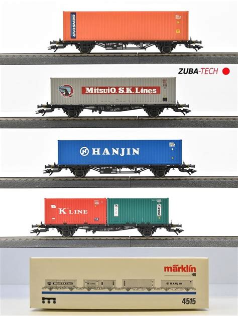 Märklin 4515 Containerwagen Set 4tlg OVP Kaufen auf Ricardo