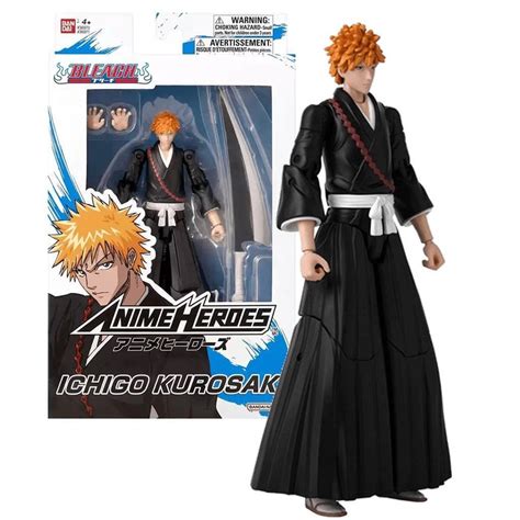 Action Figure Ichigo Kurasaki Bleach Anime Heroes Anime Mang Bandai