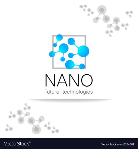 Nano Logo Royalty Free Vector Image Vectorstock