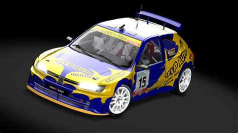 Assetto Corsaプジョー306 MAXI キットカー evo2 peugeot 306 maxi kit car evo