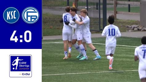 EnBW Oberliga B Junioren Karlsruher SC II FC Radolfzell 2023 24