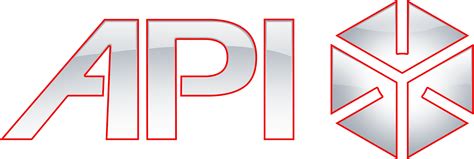 API Logo Concept 1 – Gray with Red Screen | API Metrology