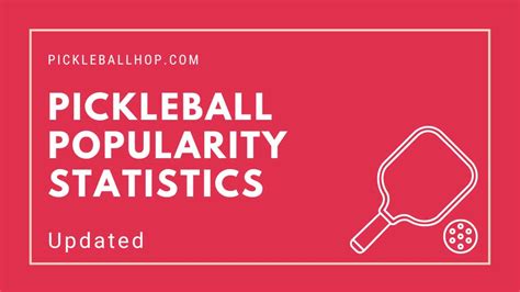 Pickleball Popularity Statistics And Demographics Facts And Figures