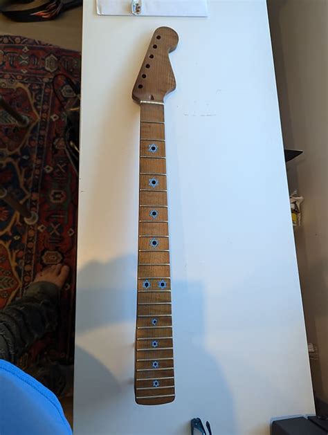 Falcon Roasted Maple Strat Neck 2023 With The Free Tuning Reverb