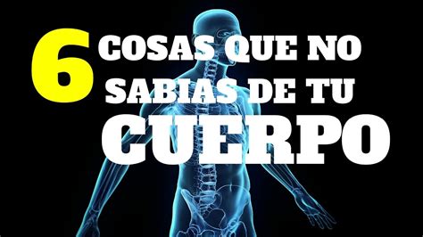 Cosas Que No Sabias De Tu Cuerpo Youtube