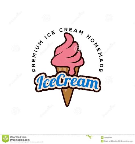 ice cream logo ideas - Lillia Blanchette