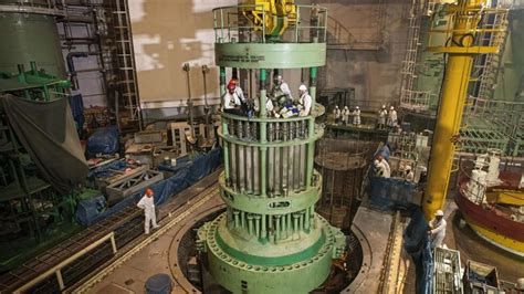 Reactor assembled at Rooppur nuclear power plant in Bangladesh