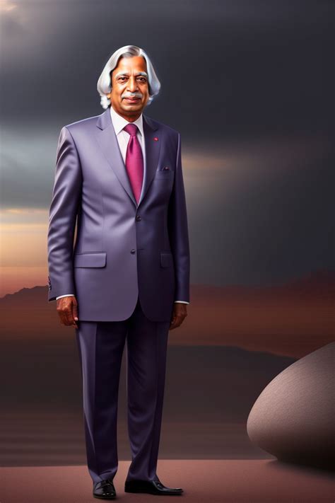 Lexica Please Describe The Image Of Dr APJ Abdul Kalam Standing