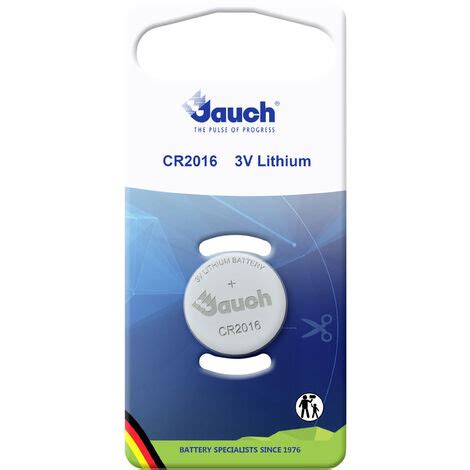 Jauch Quartz Knopfzelle CR 2016 3 V 1 St 85 MAh Lithium