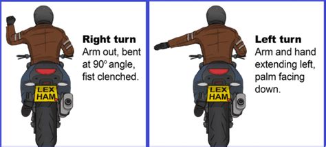 Motorcycle Hand Signals To Other Riders With Pictures