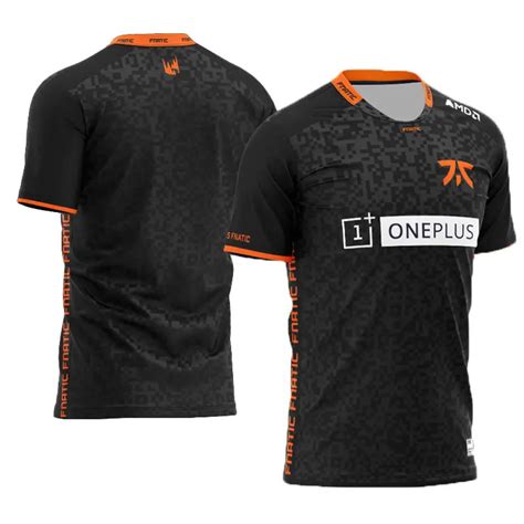 Fnatic Pro Jersey Short Sleeve Tee Shirt Dota Store