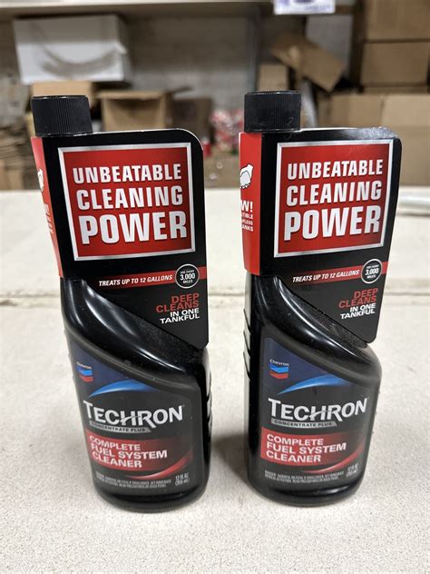 Chevron Techron Concentrate Plus Fuel System Cleaner 12 Oz 2 Pack Ebay