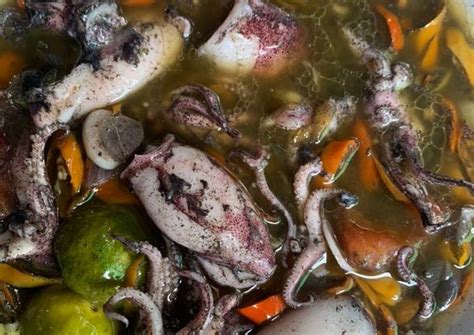 Resep Cumi Kuah Hitam Extra Pedas Dan Asam Oleh Virza Zipora Cookpad