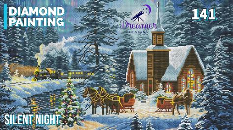 Diamond Painting Dreamer Designs Silent Night Unboxing Portugu S Youtube