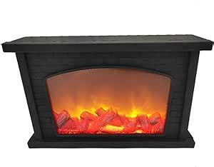 Amazon HEITIGN Electrical Fireplaces Flameless LED Fireplace