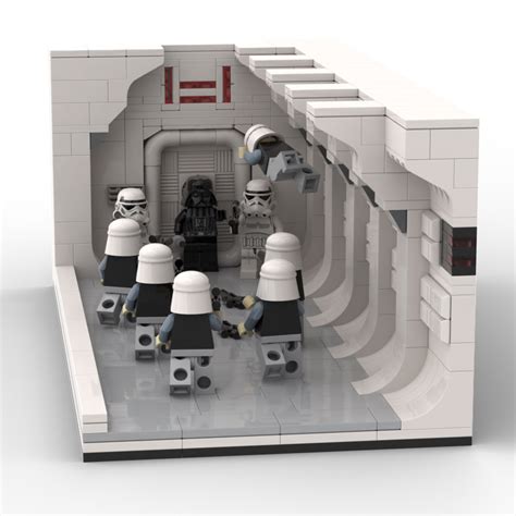 Lego Star Wars Tantive iv Display Extended Vignette - Custom Instructions