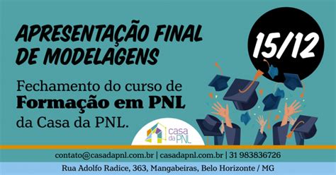 Formatura Curso De Forma O Em Pnl Em Belo Horizonte Sympla