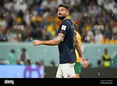 Doha Qatar November Olivier Giroud Of France During France