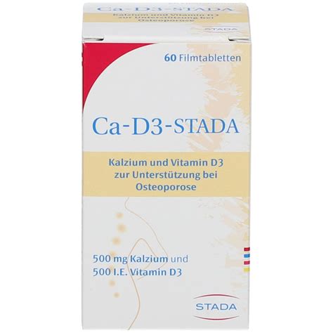 Ca D Stada Kalzium Vitamin D Gesunde Knochen Osteoporose St