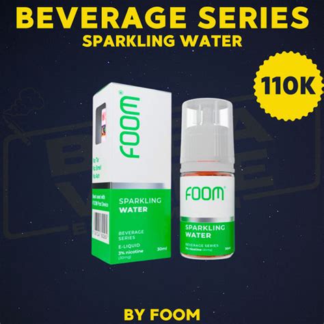 Jual FOOM SPARKLING WATER 30ML BEVERAGE SERIES Jakarta Barat Boba