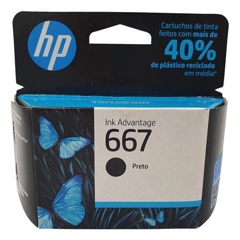 Cartucho HP 667XL 3YM80AL Colorido Alto Rendimento Para 2376 2775 2776