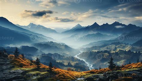 Beautiful Mountain Landscape Stock Photos, Images and Backgrounds for ...