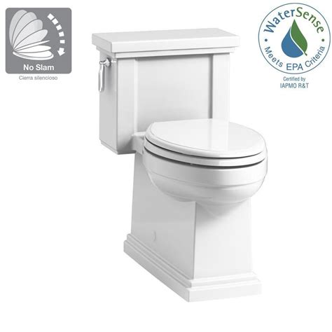 KOHLER Tresham 1 Piece 1 28 GPF Single Flush Elongated Toilet With