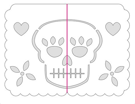 Free Printable Papel Picado Templates Mexican Banner [pdf]