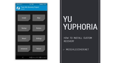 How To Unlock Yu Yuphoria Bootloader And Install Custom TWRP Recovery