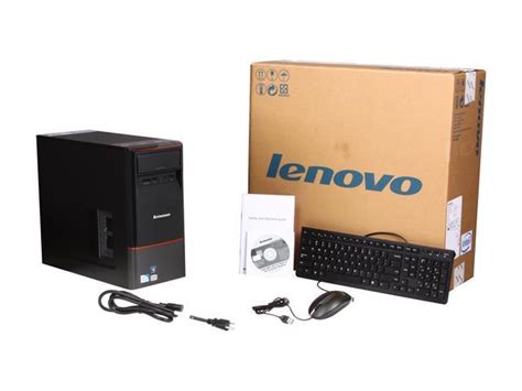 Lenovo Desktop Pc H420 77525gu Intel Pentium G630 4gb Ddr3 500gb Hdd Windows 7 Home Premium 64