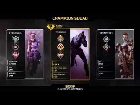 Ps Players Smash Apex Legends Single Match Squad Kills World Record