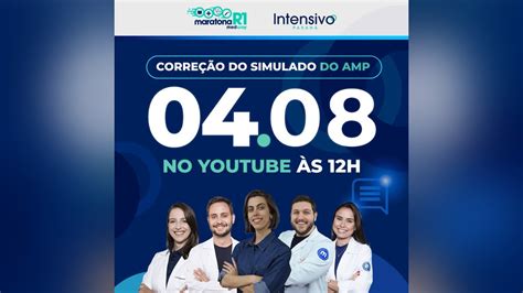 2022 Correção do Simulado Maratona R1 Medway YouTube