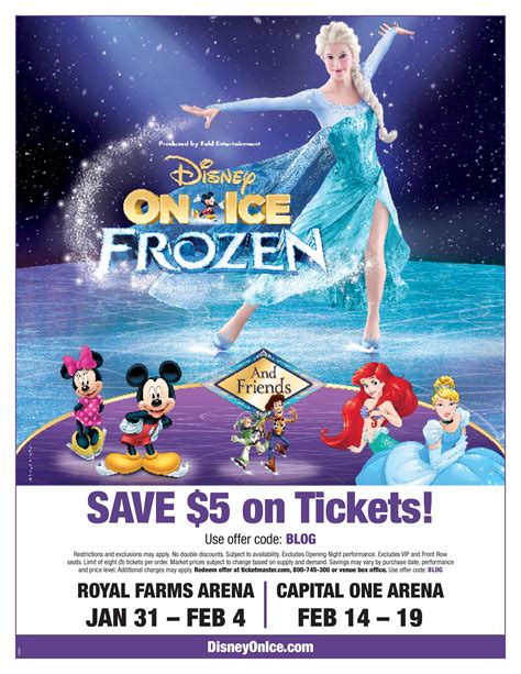 Disney On Ice FROZEN Discount Flyer - DCThriftyMomDCThriftyMom