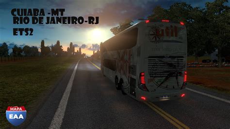 ETS2 1 38 MOD BUS NEW G7 1800 DD LINHA CUIABA MT X RIO DE JANEIRO