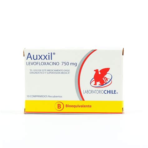 Auxxil Levofloxacino Mg Caja De Comprimidos Recubiertos