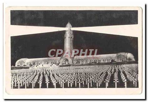 Champs De Bataille De Verdun Carte Postale Moderne Ossuaire Et