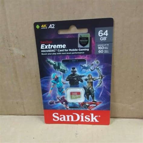 Jual Sandisk Extreme Gb A Mb S Microsd Card For Mobile Gaming Di