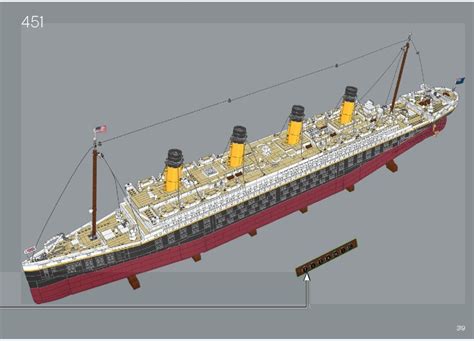 Voir l'instruction LEGO® 10294 Titanic - Instructions et catalogues LEGO bibliothèque