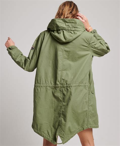 Dames Vintage Field Parka Khaki Superdry Nl