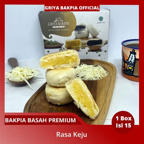 Jual Griya Bakpia Premium Isi Bakpia Basah Keju Bakpia Kemasan