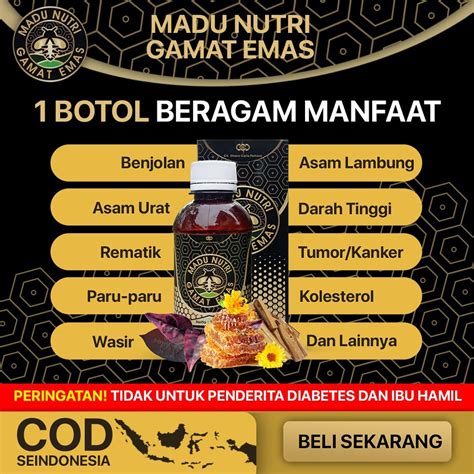 Jual NUTRI GAMAT EMAS ASLI 100 ORIGINAL Di Balikpapan Obat Multi