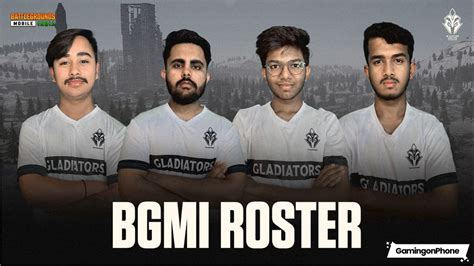 Gladiators Esports Introduces Its Official Battlegrounds Mobile India