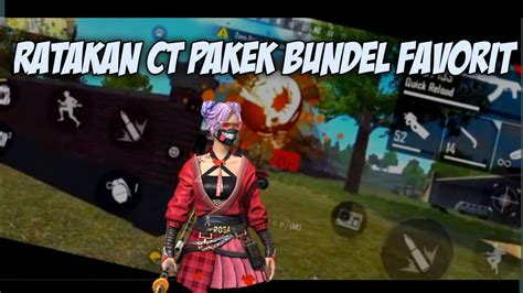 Solo Vs Squad Ratakan Clock Tower Pakek Set Favorit GARENA FREE FIRE