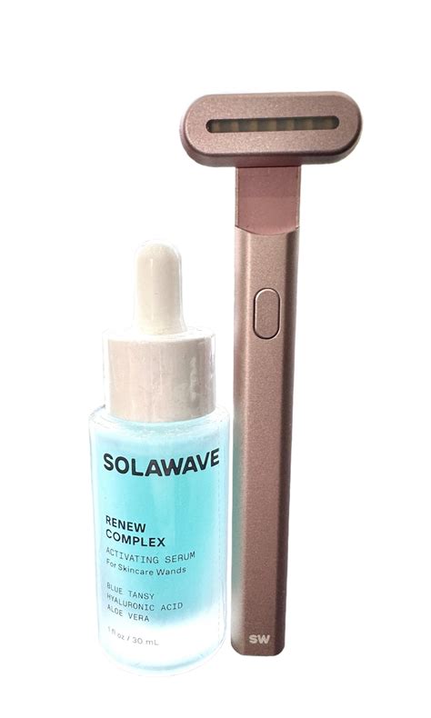 Solawave Anti Aging Skincare Wand 4 In 1 Radiant Renewal And Massager