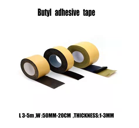 High Adhesive Power Double Sided Sealant Butyl Adhesive Tape For