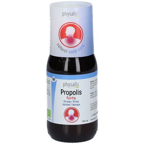 Physalis Propolis Forte Sirop Bio 150 Ml Farmaline