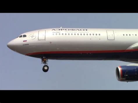 Aeroflot A330 300 VQ BMY Landing In Toronto On RWY 23 YouTube