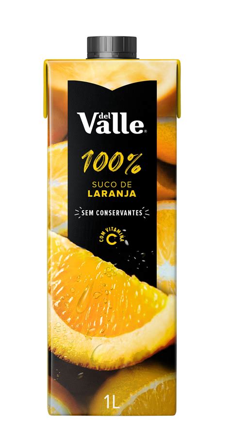 Suco De Laranja Del Valle 100 1L Imigrantes Bebidas